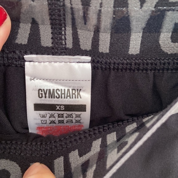 Gymshark Vital Seamless Leggings - Black Marl SIZE xSMALL - Picture 4 of 5